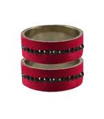 Rani Stone Stud Brass Bangle