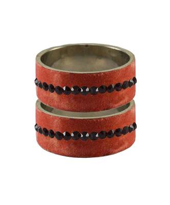 Pich Stone Stud Brass Bangle 1