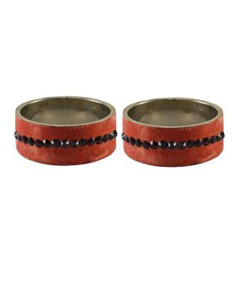 Pich Stone Stud Brass Bangle 2