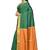 Green woven art silk saree with blouse