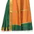 Green woven art silk saree with blouse