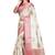 Silver woven art silk saree with blouse