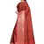 Maroon woven art silk saree with blouse