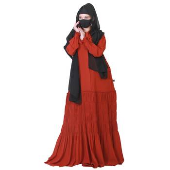 Beautiful Dress With Elasticated Bottom And Neck-Ribbon 4