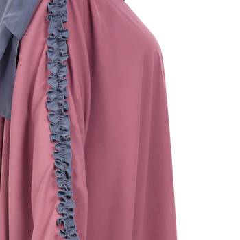 Multicolor Kashibo Solid Casual Kaftan Abaya  8