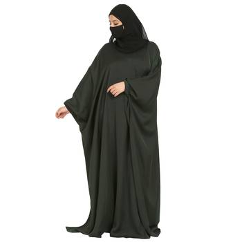 Nida Kaftan Abaya With Elasticated Sleeves 1