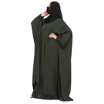 Nida Kaftan Abaya With Elasticated Sleeves 2