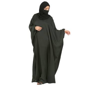 Nida Kaftan Abaya With Elasticated Sleeves 3