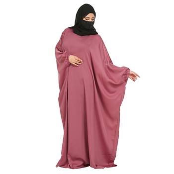 Nida Kaftan Abaya With Elasticated Sleeves 1