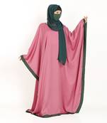 Nida Kaftan Abaya With Contrast Border
