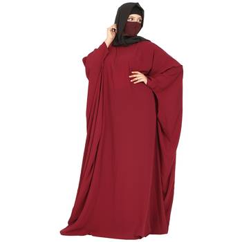 Basic Kaftan Abaya With Zipper Opening 3
