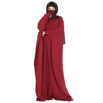 Basic Kaftan Abaya With Zipper Opening 4