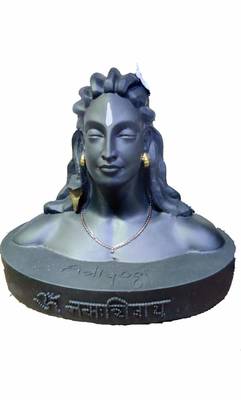 BK Creation Adiyogi Shiva Idol for Home Décor, Gift & Puja, Car Dashboard Statue  2