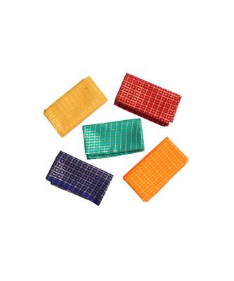 Sarees Cotton Fabrics Unstitched Blouse Piece (Pack of 5) 2