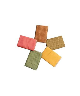 Sarees Rapier Jacquard Fabrics Unstitched Blouse Piece (Pack of 5) 1