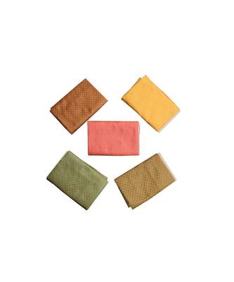 Sarees Rapier Jacquard Fabrics Unstitched Blouse Piece (Pack of 5) 2
