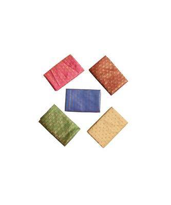 Sarees Rapier Jacquard Fabrics Unstitched Blouse Piece (Pack of 5) 2