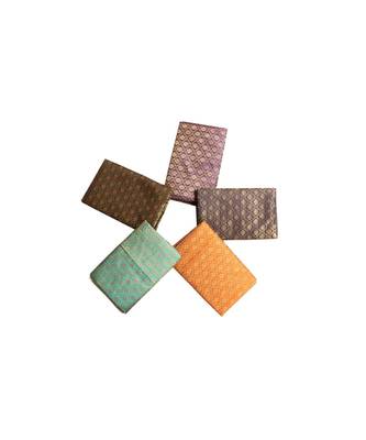 Sarees Rapier Jacquard Fabrics Unstitched Blouse Piece (Pack of 5) 1