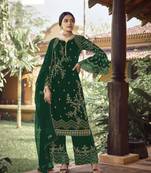 Fashion Kreza Women's Heavy Work Palazzo Suit