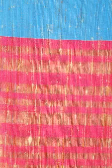 multicolor cotton silk hand woven   saree