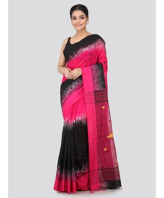 multicolor cotton silk hand woven   saree 1