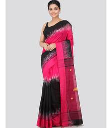 multicolor cotton silk hand woven   saree