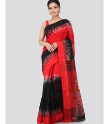 multicolor cotton silk hand woven   saree