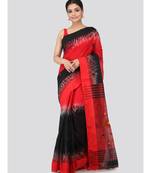 multicolor cotton silk hand woven   saree