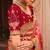 Pink woven semi silk saree with blouse