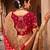 Pink woven semi silk saree with blouse