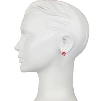Red cubic zirconia mangalsutra 4