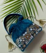 Blue Lagoon Potli Bag