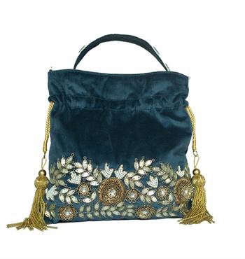 Blue Lagoon Potli Bag 7