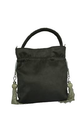 Grey Web Potli Bag 4