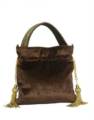 Brown Potli Bag 4