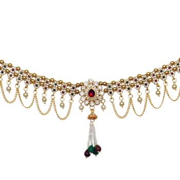 Multicolor agate waist-belt 2