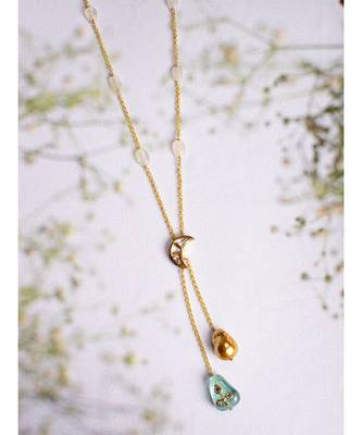 Chic Gold and Green Necklace 2