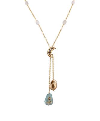 Chic Gold and Green Necklace 3