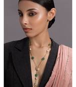 Beautiful Gold and Green Necklace