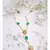 Beautiful Gold and Green Necklace