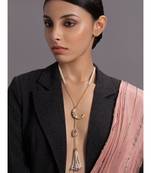 Stunning Gold and White Necklace