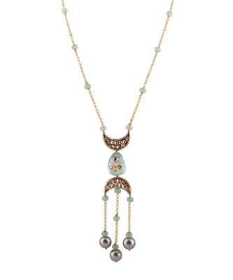 Elite Gold and Green Necklace 3
