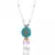 Elegant Turquoise and Gold Necklace