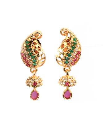 Multicolor Gold plated Earrings 2