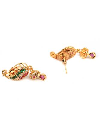 Multicolor Gold plated Earrings 4
