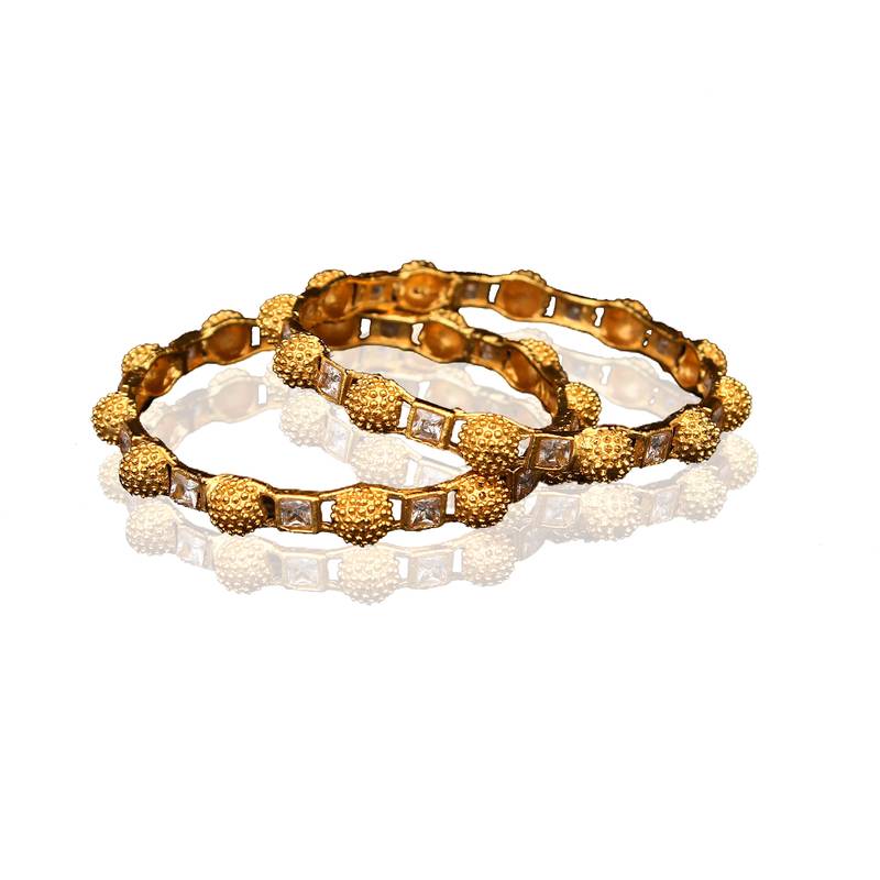 Copper Gold gold plated bangles 55carat 3625878