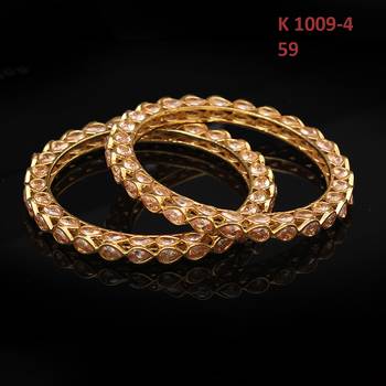 Copper Gold gold plated bangles 3
