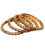 Copper Gold gold plated bangles