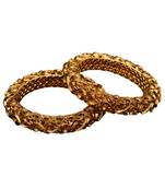 Copper Gold gold plated bangles