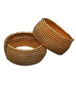 Copper Gold gold plated bangles